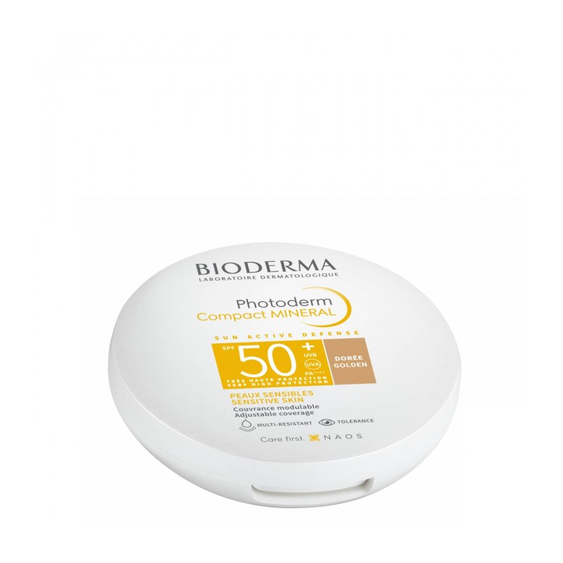 BIODERMA MAX COMPACT MINERAL TEINTE DOREE SPF 50+ 10 G