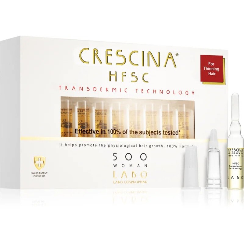 CRESCINA HFSC TRANSDERMIC 500 FEMME 20*3.5ML  AMPOULES