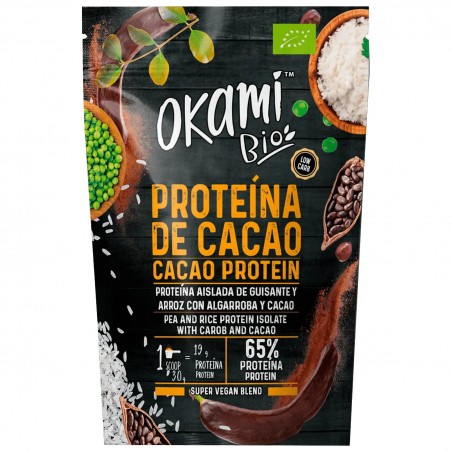 OKAMI Bio protéine de Cacao 500 G