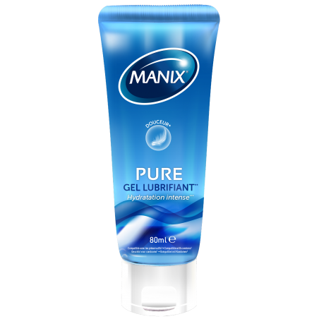 MANIX PURE gel lubrifiant intime | 80 ml