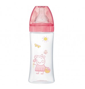Biberon Initition+ Pepa Pig rose - 330ml