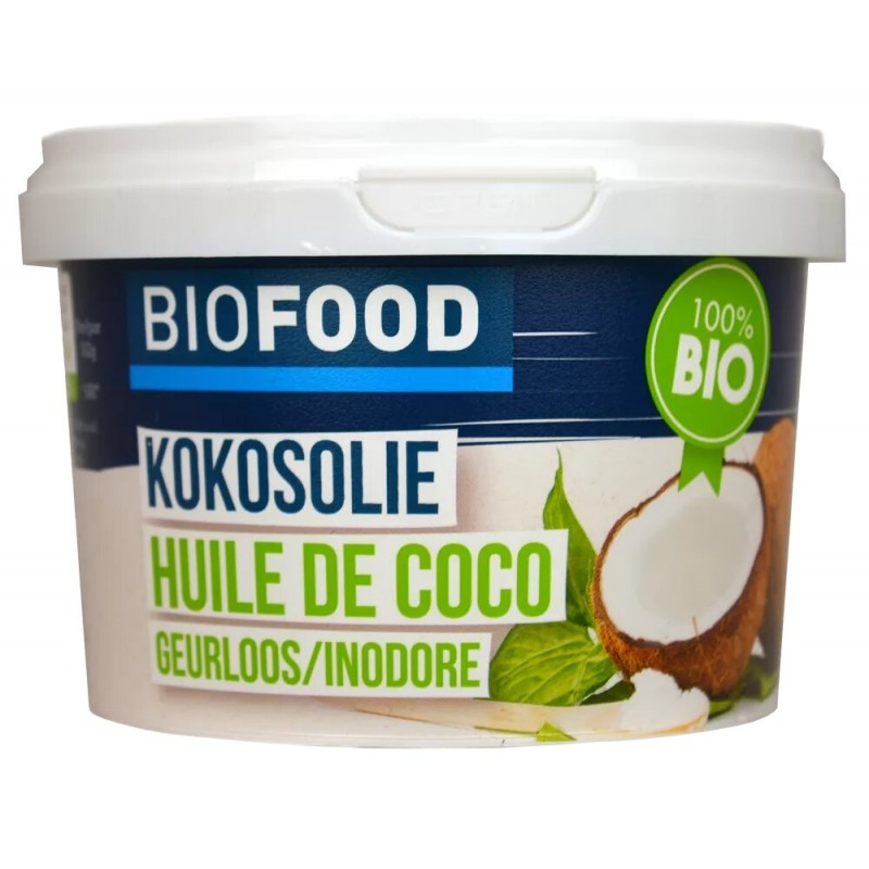 Biofood Huile de Coco Inodore bio 500ml Biofood Huile de Coco Inodore bio 500ml