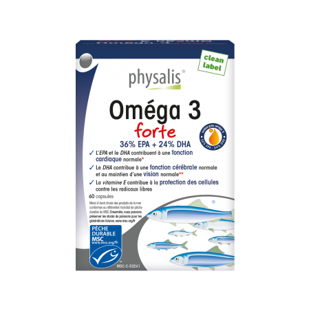 PHYSALIS OMEGA 3 FORT 60 CAPSULES