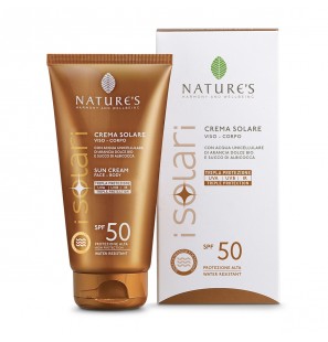 NATURE'S ISOLARI CREME SOLAIRE SPF50 150ML