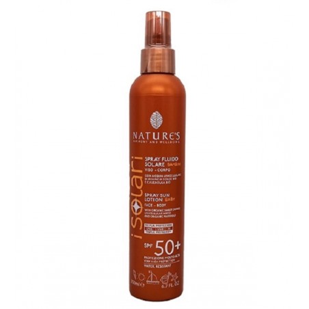 NATURE'S ISOLARI SPRAY FLUIDE SOLAIRE BABY SPF 50+ 200ML