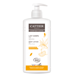 CATTIER Thé & agrumes lait corps régénérant 500 ml