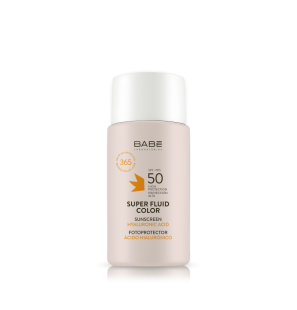 BABE Crème visage Super Fluide protection solaire teintée SPF 50