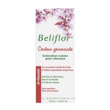 BELIFLOR COLORATION CRÈME GOURMANDE N34 CHOCOLAT