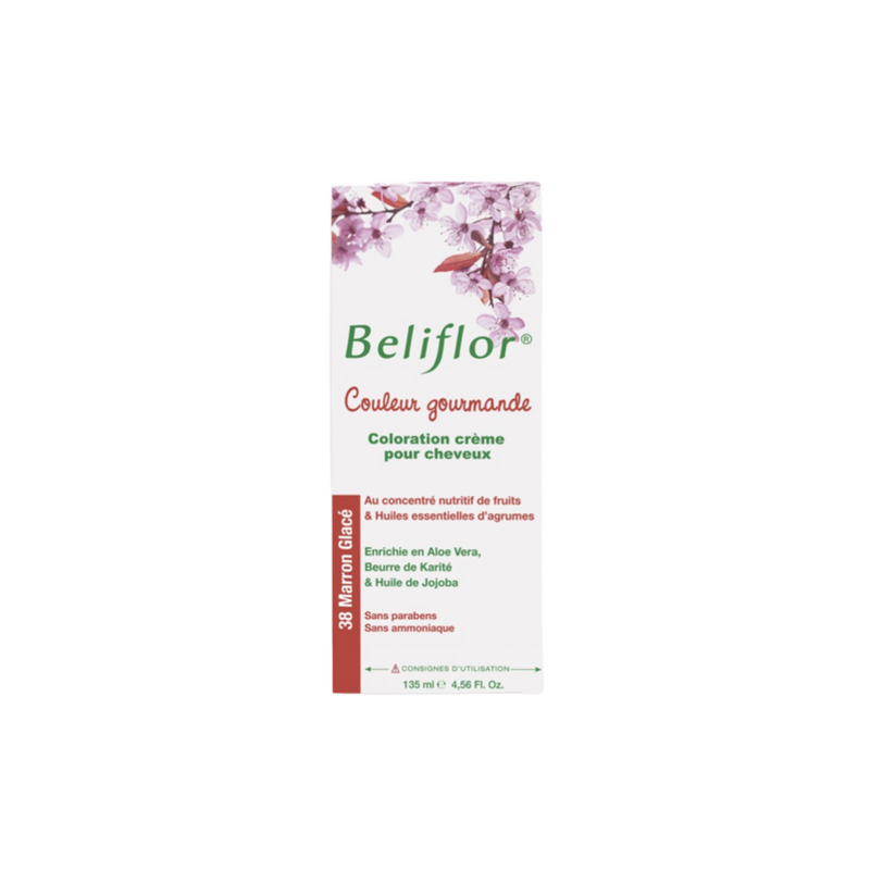 BELIFLOR COLORATION CRÈME GOURMANDE N°38 MARRON GLACÉ