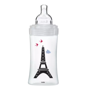 DODIE biberon Sensation+ Paris Verre 0-6M | 270 ml