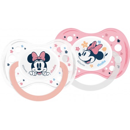 DODIE DUO SUCETTES ANATOMIQUES MINNIE +6MOIS