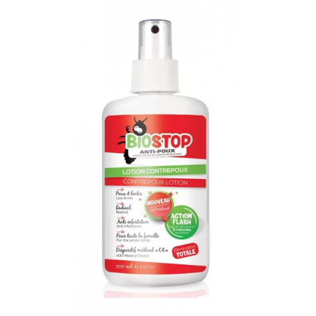 BIOSTOP CONTREPOUX lotion 100 ml