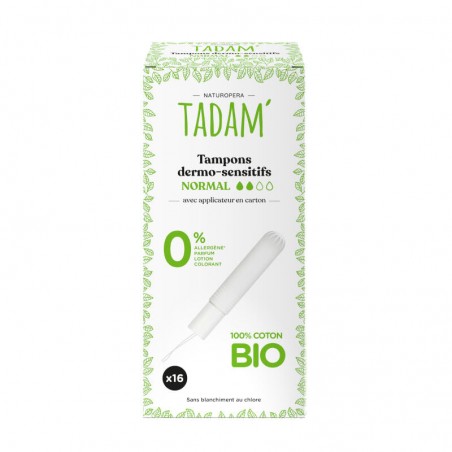 TADAM TAMPONS DERMO SENSITIFS NORMAL B16