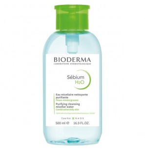 BIODERMA SEBIUM H2O solution micellaire | 500 ml Pompe