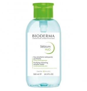 BIODERMA SEBIUM H2O solution micellaire | 500 ml Pompe