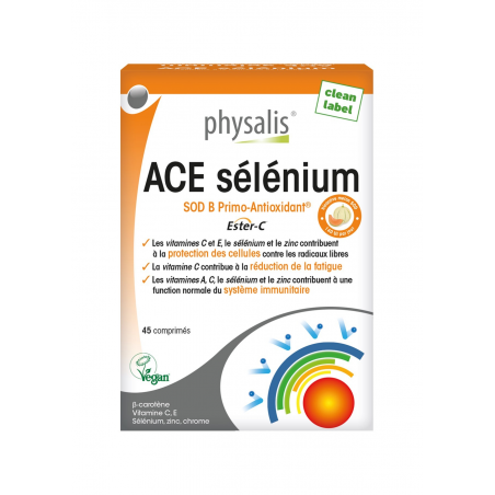 PHYSALIS PHYSALIS ACE SELENIUM B45 COMPRIMES