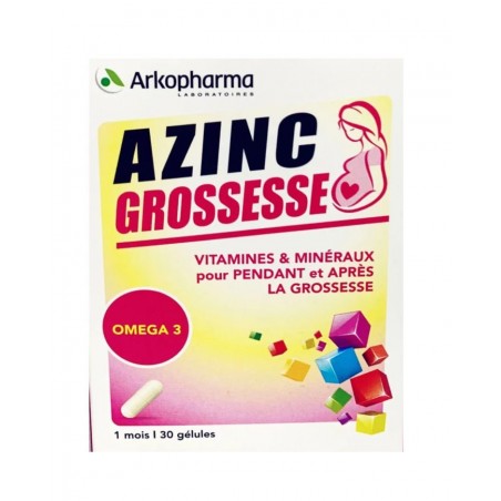 ARKOPHARMA AZINC Grossesse | 30 gélules