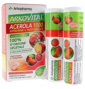 ARKOPHARMA Acérola 1000 | 30 comprimés