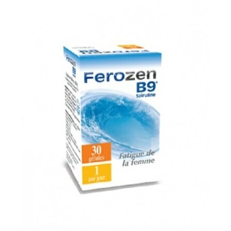 FEROZEN B9 spiruline | 30 gélules