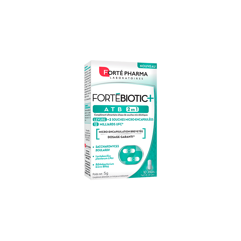 FORTE PHARMA FORTEBIOTIC ATB | 10 gélules