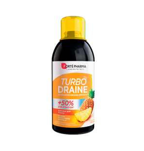 FORTÉ PHARMA Turbo Draine goût Ananas | 500 ml