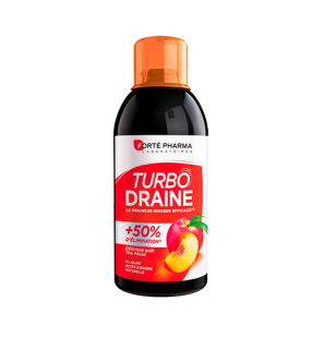 FORTÉ PHARMA Turbo Draine goût Pêche | 500 ml