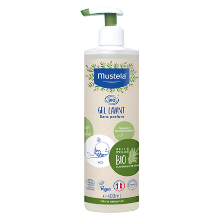 MUSTELA gel lavant BIO | 400 ml