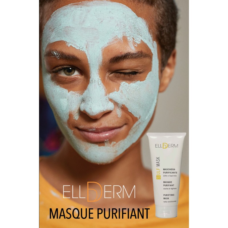 ELLDERM SULF MASQUE PURIFIANT SOUFRE ET REGLISSE 100ML