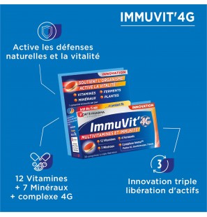 FORTE PHARMA IMMUVIT'4G  | 30 comprimés