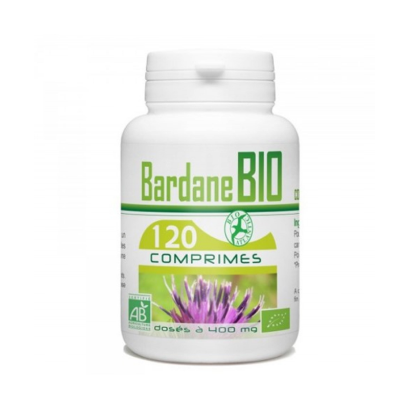 GPH DIFFUSION Bardane BIO 400 mg | 120 comprimés
