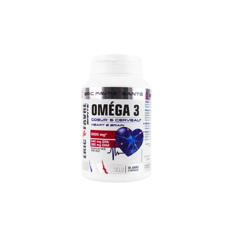 ERIC FAVRE oméga 3 | 60 capsules