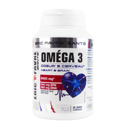 ERIC FAVRE oméga 3 | 60 capsules