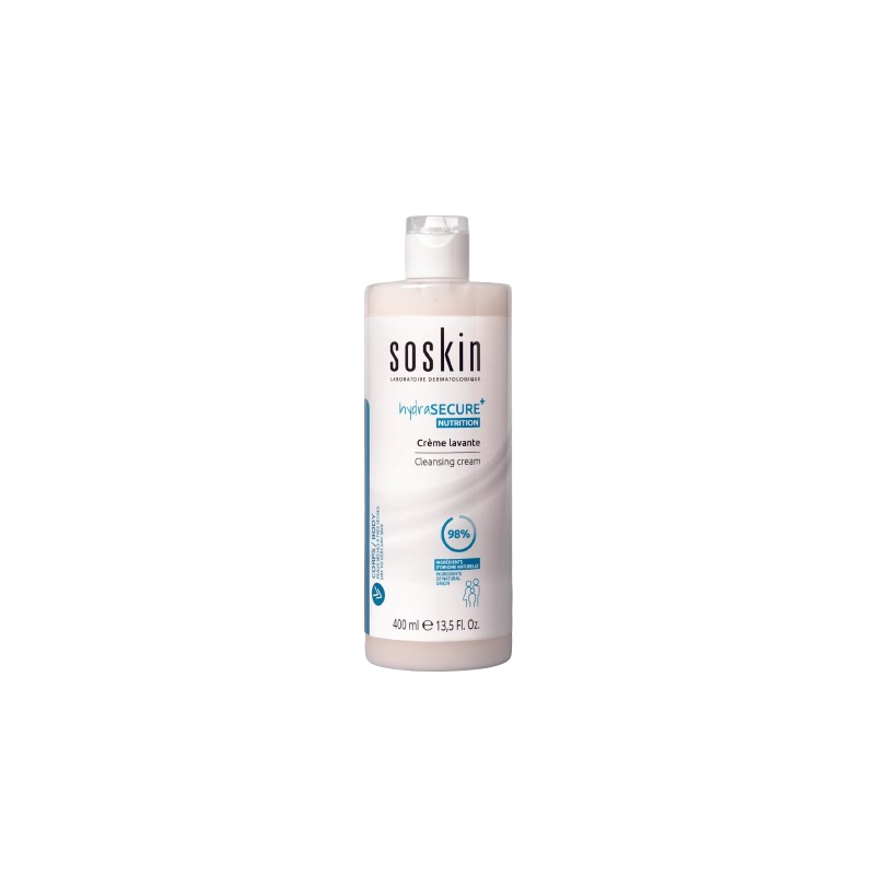 SOSKIN Hydrasecure+ Nutrition Crème lavante 400ml