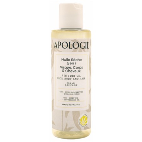 Apologie Huile Sèche 3en1 Visage et Corps 104 ml