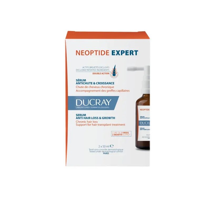 DUCRAY NEOPTIDE EXPERT Sérum antichute & croissance 2 * 50ML