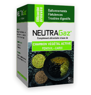 NEUTRAGAZ CHARBON VEGETAL ANTI BALLONNEMENTS 30 GELULES