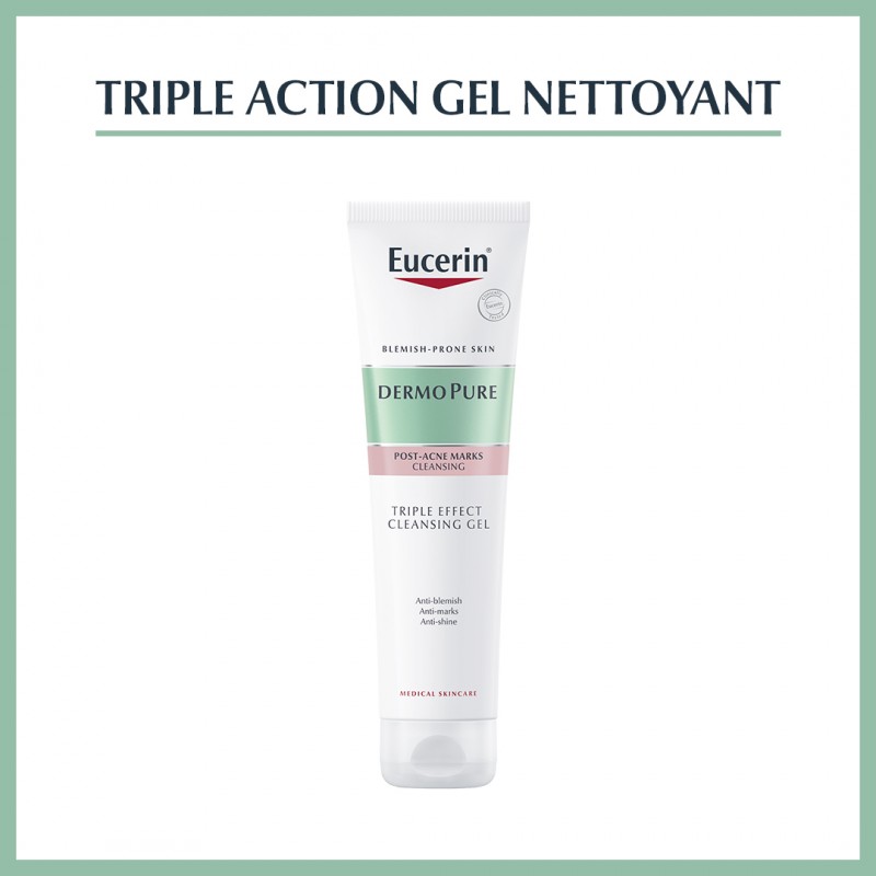 EUCERIN DERMOPURE gel nettoyant Triple Action | 150 ml