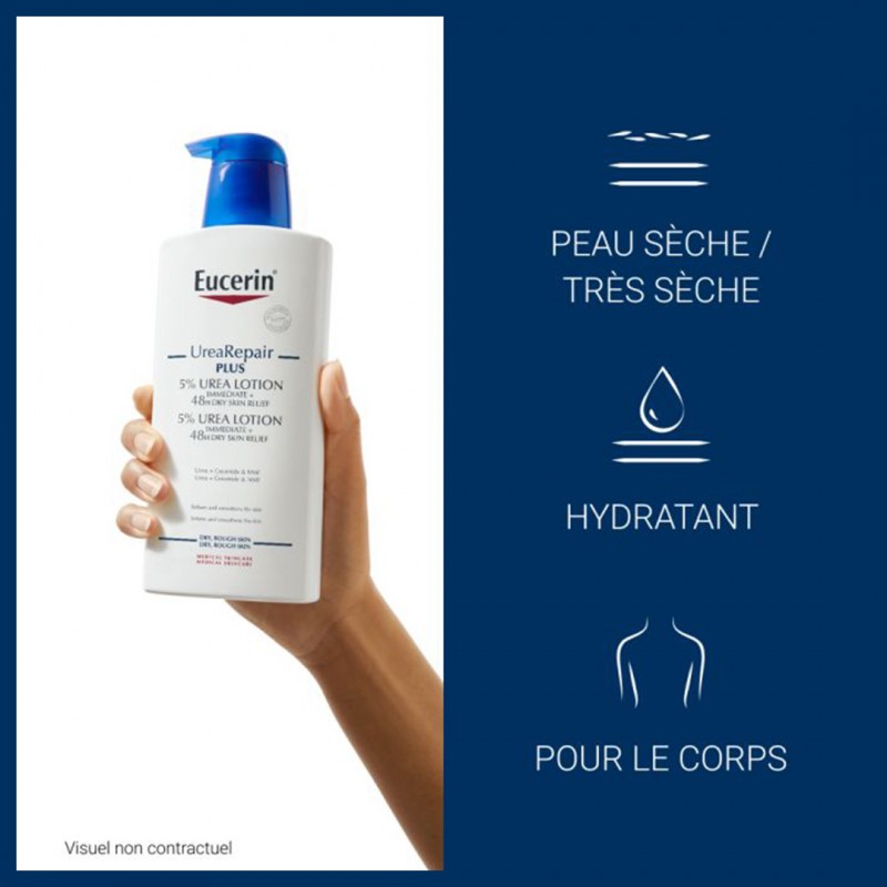 EUCERIN UREAREPAIR EMOLLIENT PLUS 5% D'URÉE 250ML