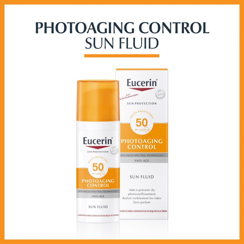 EUCERIN SUN PHOTOAGING CONTROL Fluide spf 50 | 50ML EUCERIN SUN PHOTOAGING CONTROL Fluide spf 50 | 50ML