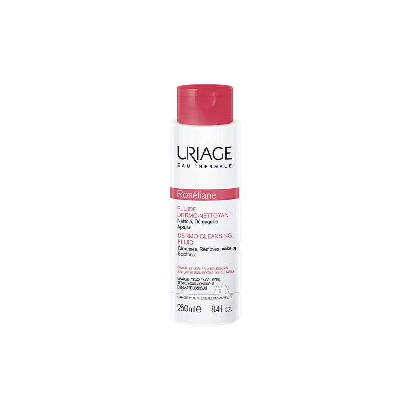 URIAGE ROSELIANE fluide dermo-nettoyant | 250 ml