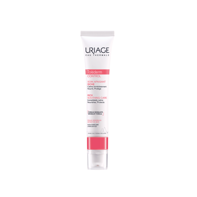 URIAGE TOLÉDERM CONTROL soin apaisant Riche | 40 ml