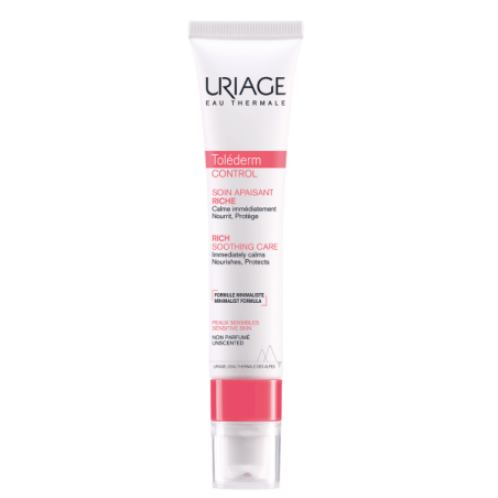 URIAGE TOLÉDERM CONTROL soin apaisant Riche | 40 ml