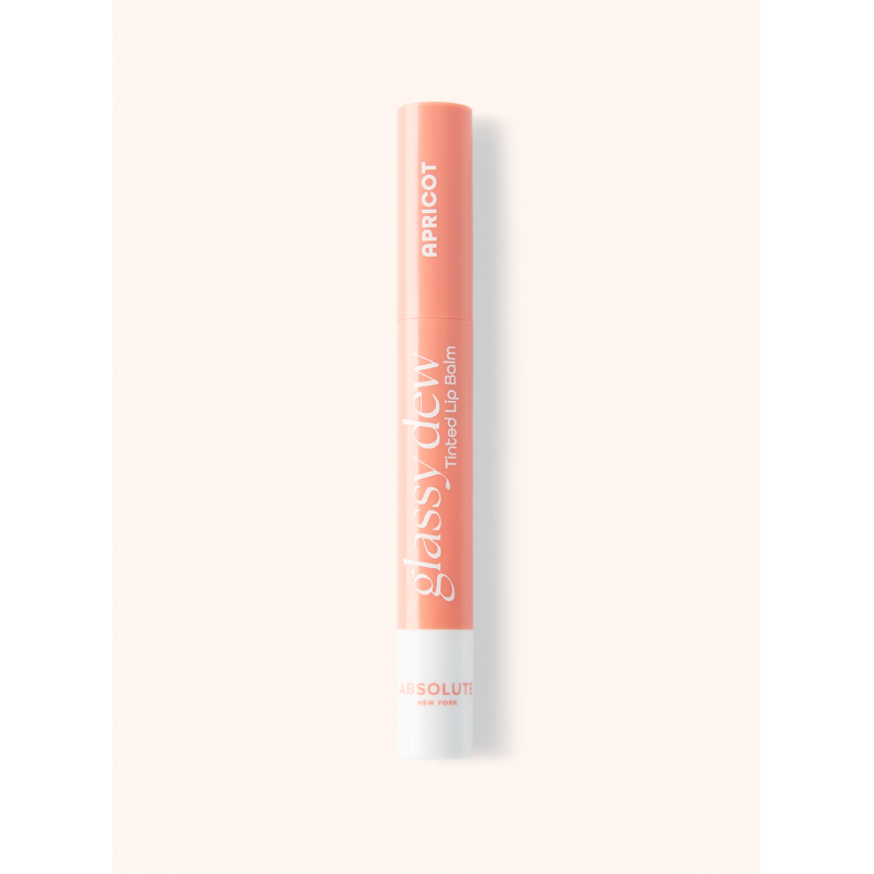 ABSOLUTE NEW YORK GLASSY DEW tinted lip balm apricot ref MLGD04