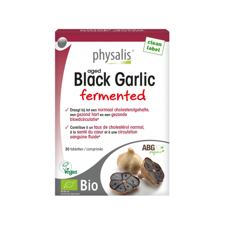 PHYSALIS aged black garlic fermented | 30 comprimés