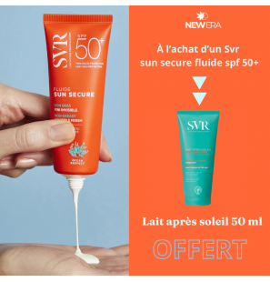 SVR OFFRE SUN SECURE fluide toucher sec fini invisible spf 50+ | 50 ml