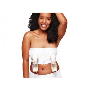 MEDELA Bustier d’expression Hands-free™ taille L chai