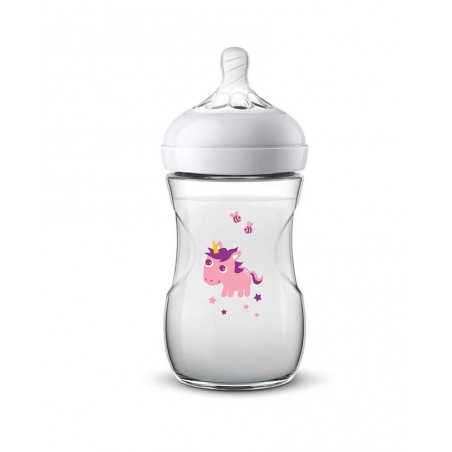 Avent philips Biberon Natural +1 mois UNICORN 260 ml