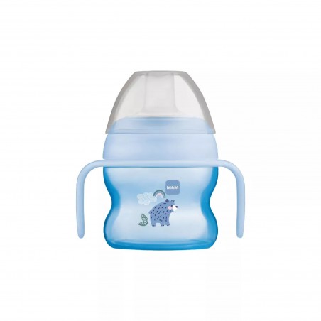 MAM tasse d'apprentissage +4 mois Bleu 150ml