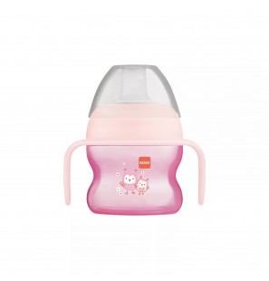 MAM tasse d'apprentissage +4 mois rose 150ml