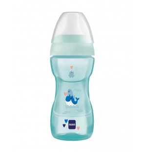 MAM Tasse Fun to Drink 270ml-Bleu